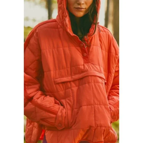 Free People FP Movement Pippa Packable Pullover Puffer Size Small